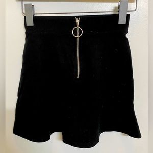 Forever21 Black Skater Skirt